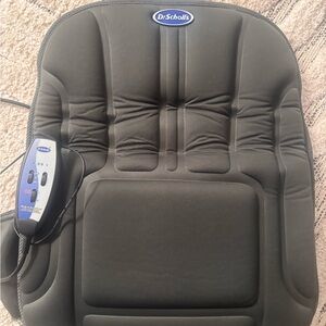 Dr. Scholl's Black Massage Cushion